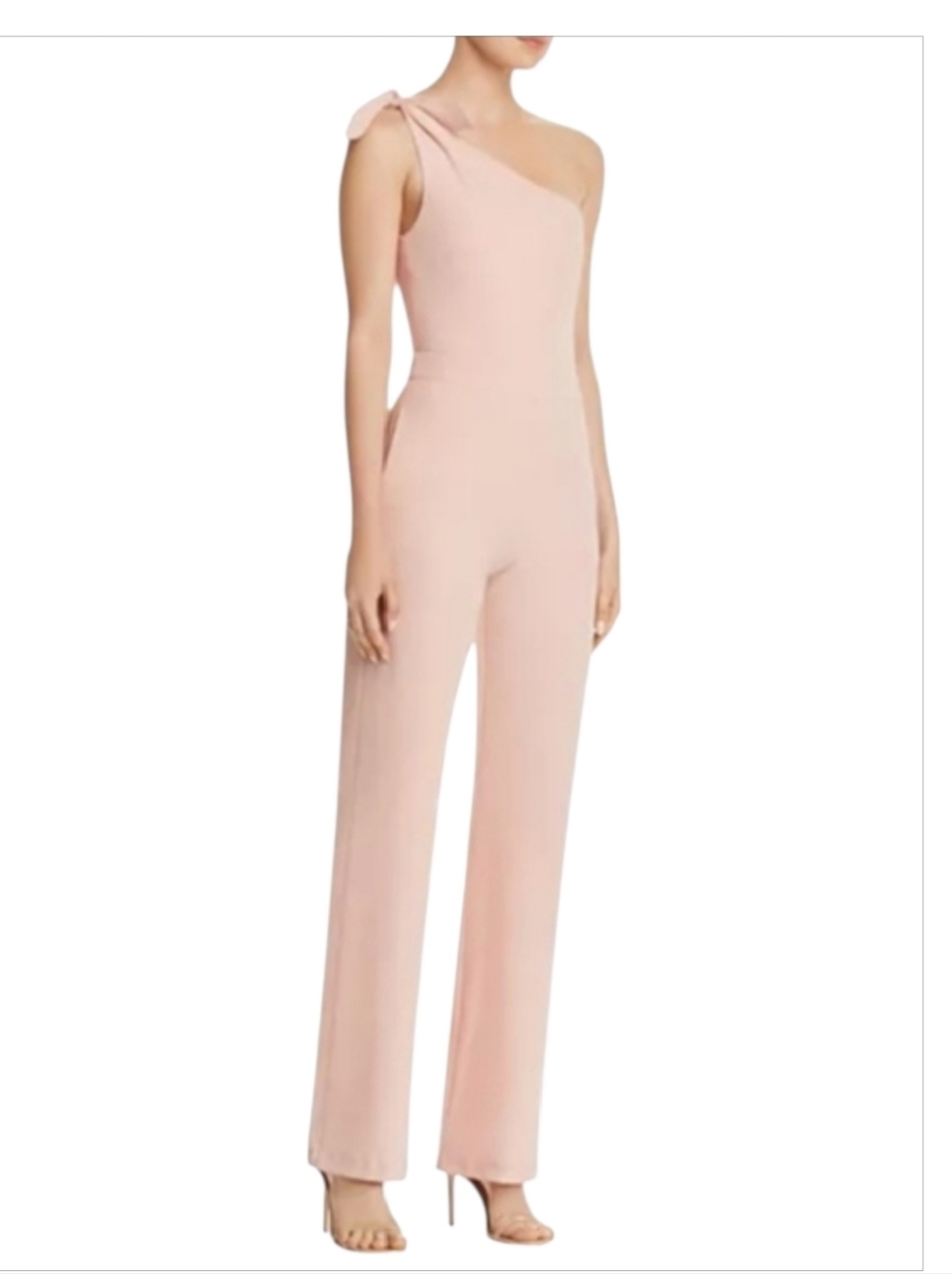 NWT Karina Grimaldi Vanna Pink Jumpsuit Small S